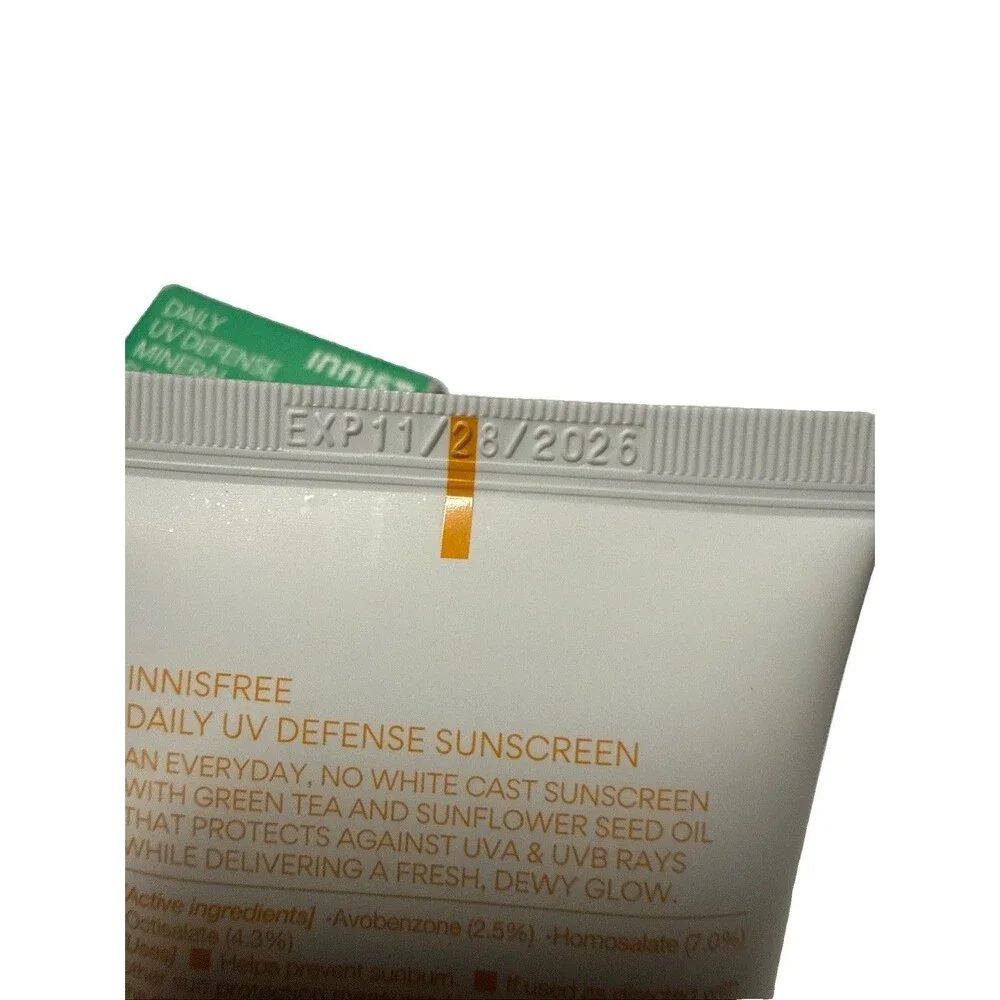Innisfree Daily UV Defense Sunscreen SPF 36 - Glowy Finish 1.69 oz-